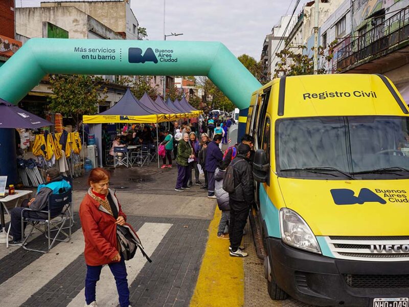 Más servicios en tu barrio llega esta semana a Villa Devoto, Constitución, Villa Soldati, Balvanera y Parque Avellaneda