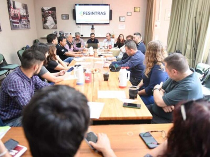 FESINTRAS reunió a su Consejo Ejecutivo Nacional y definió una agenda de lucha en defensa de la Salud Pública y los derechos laborales