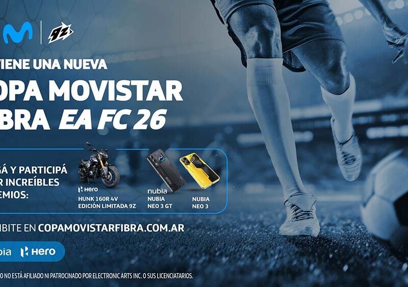 Llega una nueva edición de la Copa Movistar Fibra: el torneo de FC26 para la comunidad gamer