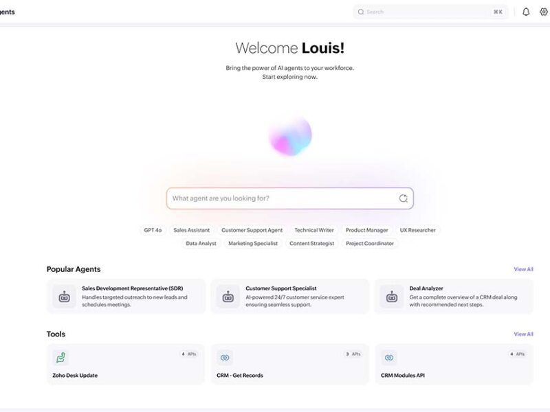 Zoho One se transforma con una innovadora interfaz, poderosa IA integrada y mayor conexión entre aplicaciones