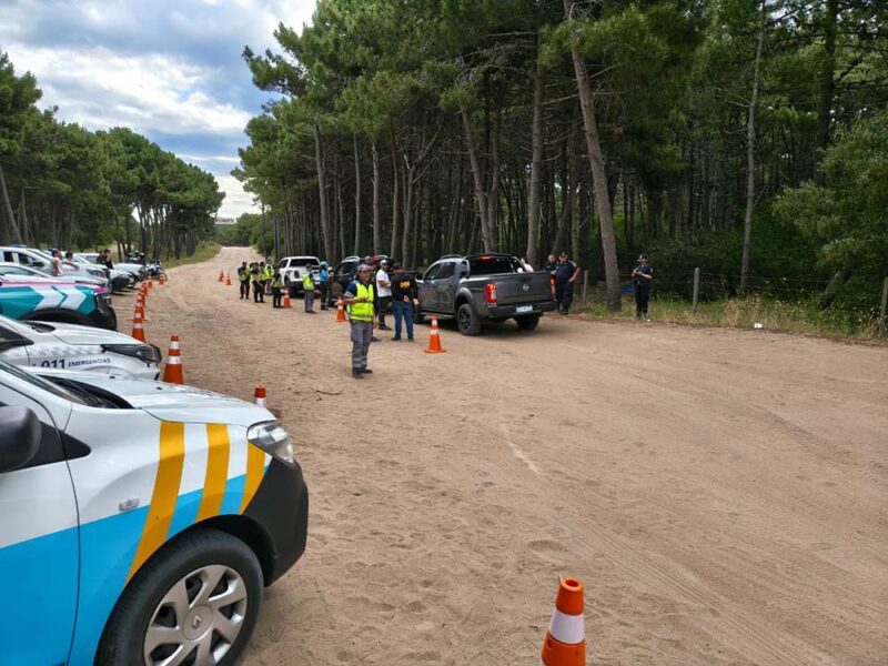 La ANSV realizó controles de alcoholemia y documentación en Pinamar