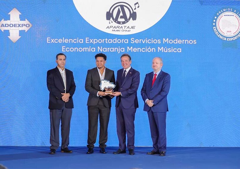 Aparataje Distribution es reconocida con el Premio a la Excelencia Exportadora 2025 de ADOEXPO