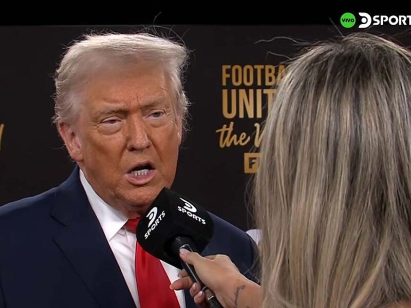 Donald Trump habló con DSPORTS: “Espero que este sea el mejor Mundial de la historia”