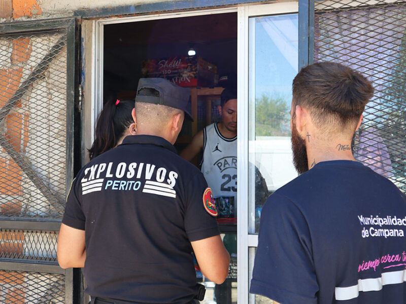 Refuerzan los controles sobre la venta de pirotecnia ilegal