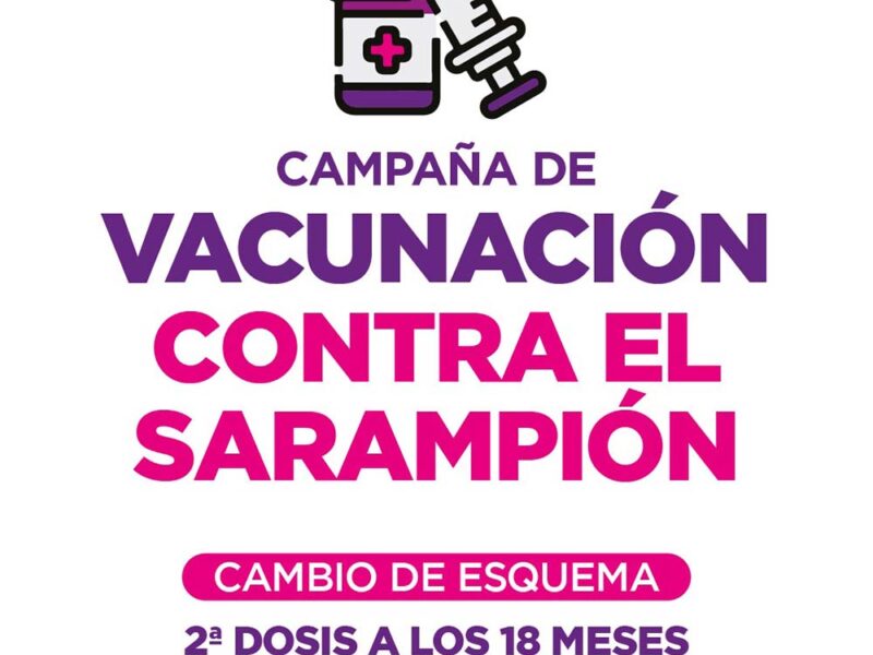 Sarampión: cambia el esquema de la vacuna Triple Viral