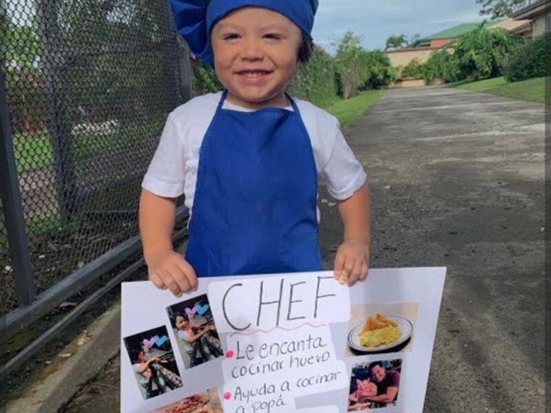 Pero querias ser chef…”