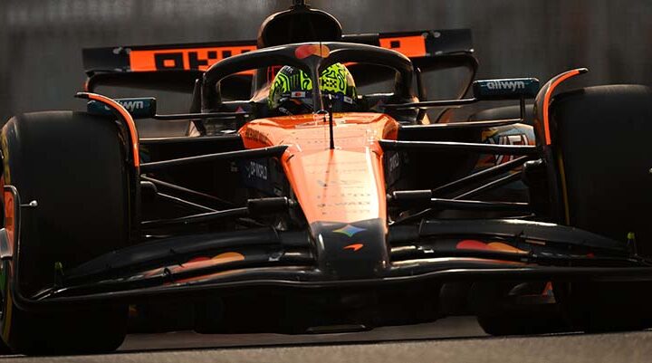 Ventaja a Norris en los entrenamientos para el enfrentamiento por el título