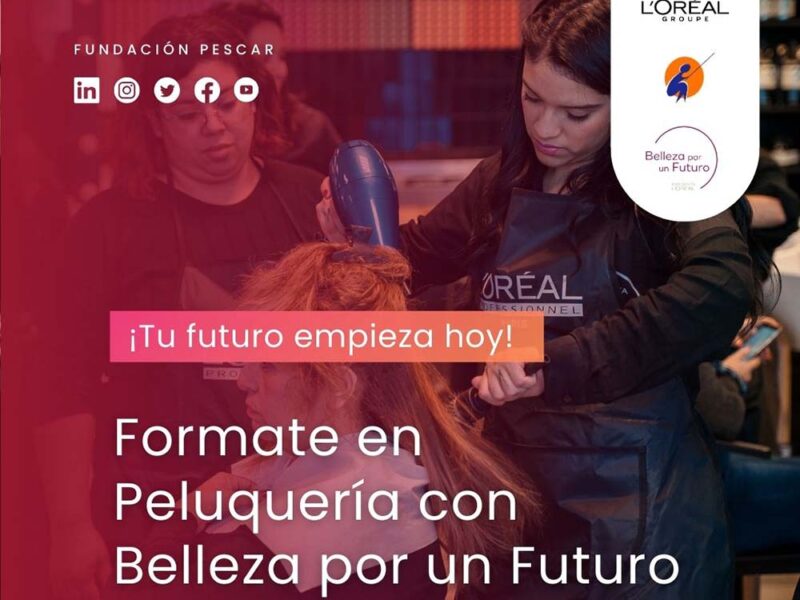 Belleza por un Futuro abre las inscripciones para un nuevo curso gratuito de peluquería en Barracas