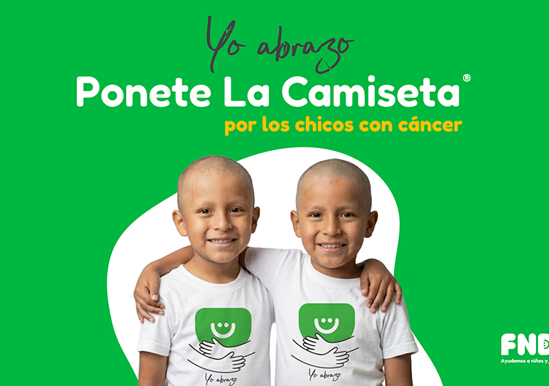 Febrero – Mes del Cáncer Infanto-Juvenil: #YoAbrazo: mucho más que una camiseta