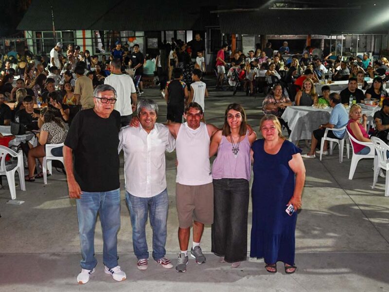 El Talar: el Municipio de Tigre presente en el cierre de actividades del Club Social y Deportivo El Globo