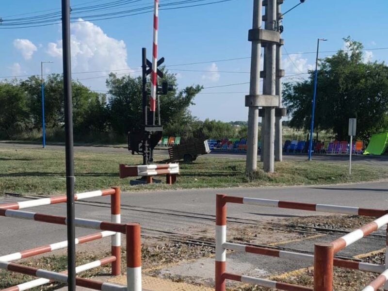 Matheu: nuevas barreras automáticas en el paso a nivel de El Caballito Blanco y Nazarre