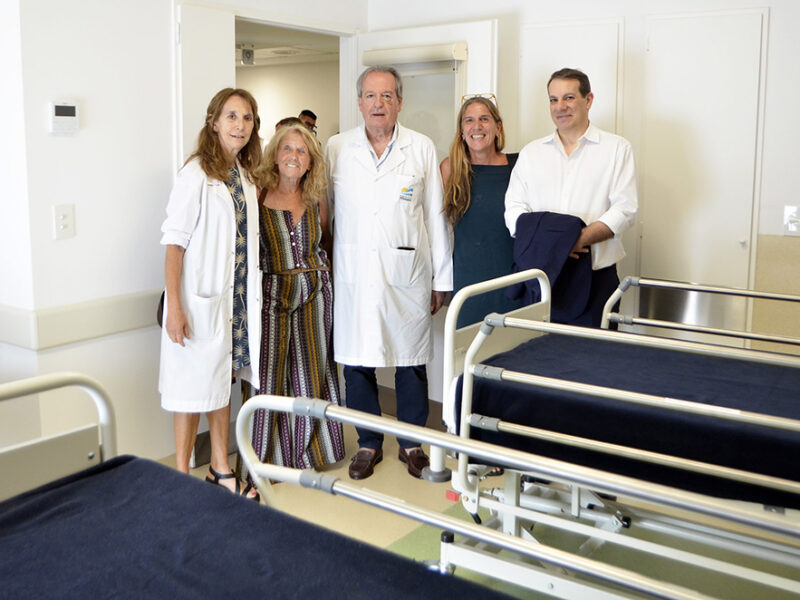 Puesta en marcha del Área de Atención Exclusiva para Adolescentes y Jóvenes con cáncer, donado por la Fundación Natalí Dafne Flexer al Hospital Posadas