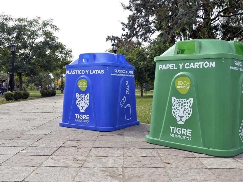 Se superaron los 10 millones de kg de reciclables recolectados por el Municipio de Tigre