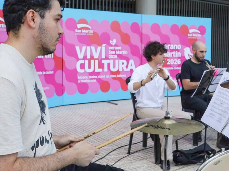 Comenzó la agenda de verano “Viví Cultura” en San Martín