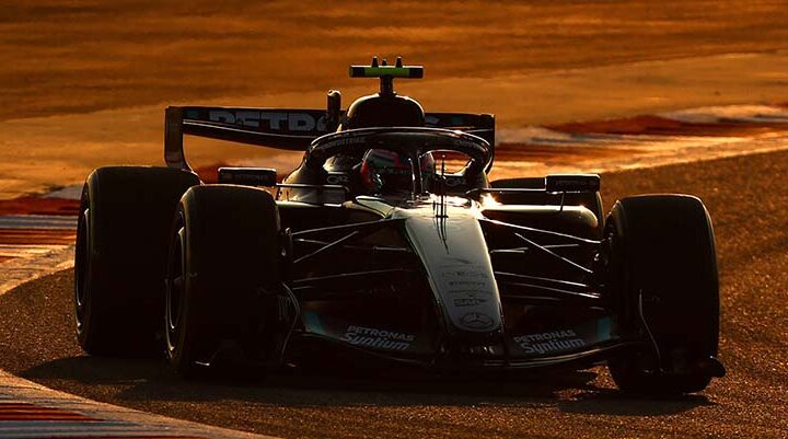 El dúo de Mercedes lidera el último día en Sakhir
