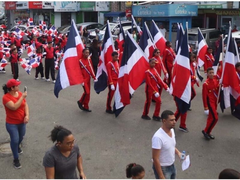 Vigésima Tercera Parada Patriótica, en honor a Ramón Matías Mella