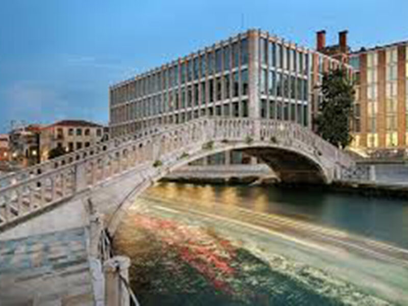 Una escena veneciana contemporánea