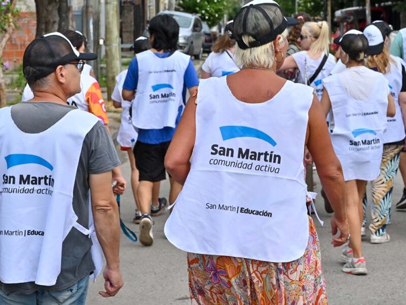 “Volvé a la Escuela” recorrió todos los barrios de San Martín