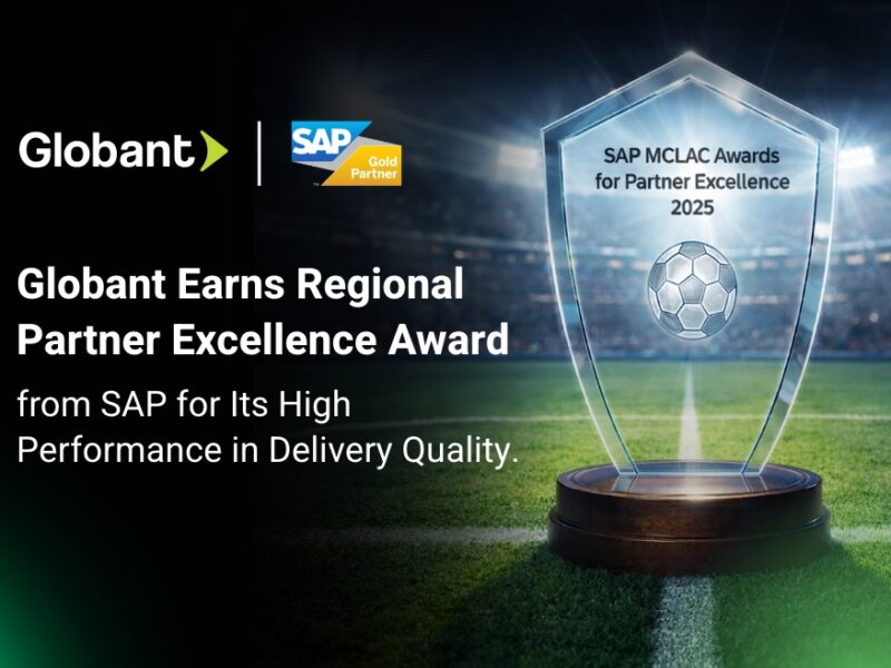Globant Gana El Premio SAP A La Excelencia en Delivery Y Se Consolida Como Socio Estratégico En Latinoamérica