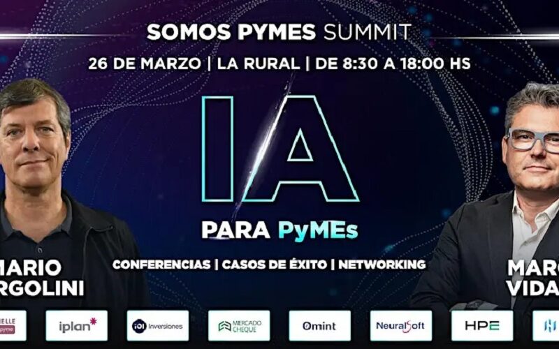 Llega IA para PyMes, el evento de Inteligencia Artificial para las pequeñas y medianas empresas más importante de Argentina