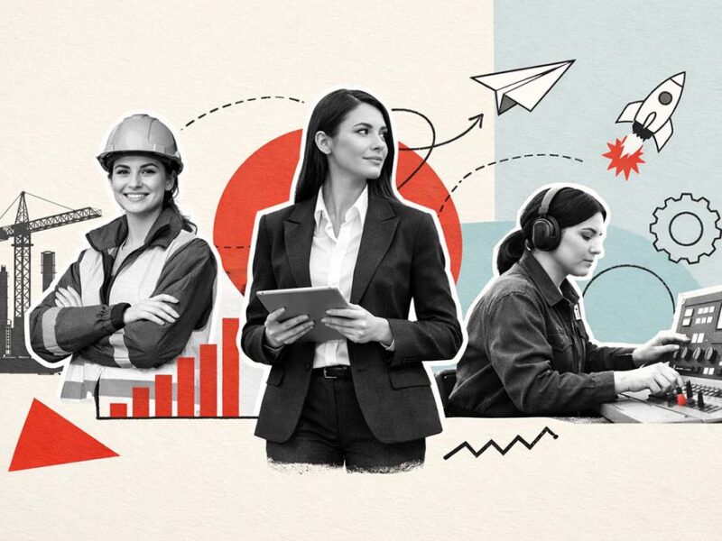 Las mujeres lideran el cambio en mandos medios y conquistan industrias históricamente masculinas