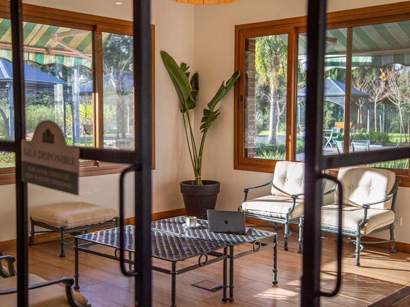 Trabajar rodeado de naturaleza en Munchi´s