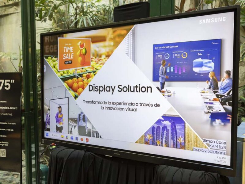 Samsung expande su portfolio de pantallas profesionales con nuevas soluciones para empresas