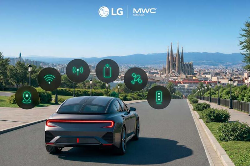 LG Electronics presentó su solución telemática inteligente de próxima generación en el MWC Barcelona 2026