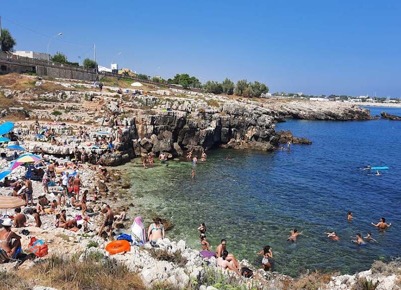 Un acantilado de luz