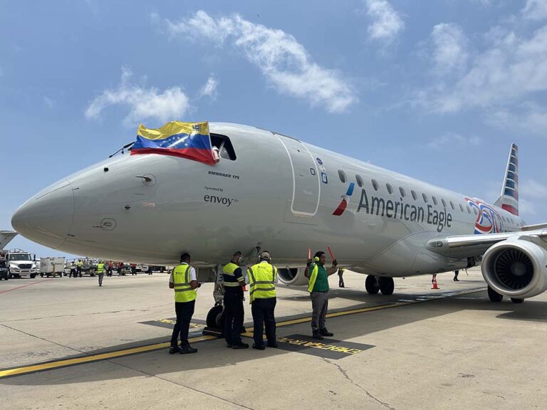 Reconectando Venezuela: American Airlines regresa a Caracas