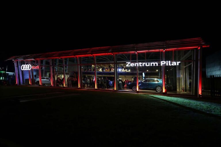 Audi Zentrum Pilar inauguró el primer showroom del país con la nueva imagen global de la marca