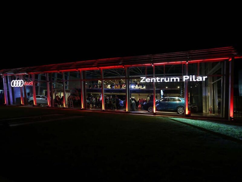 Audi Zentrum Pilar inauguró el primer showroom del país con la nueva imagen global de la marca