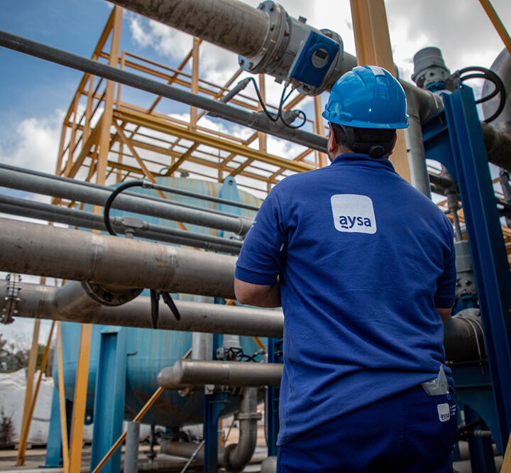 AySA continúa trabajando con el Plan de Mejora y Mantenimiento de Red de Agua Potable en la Zona Norte