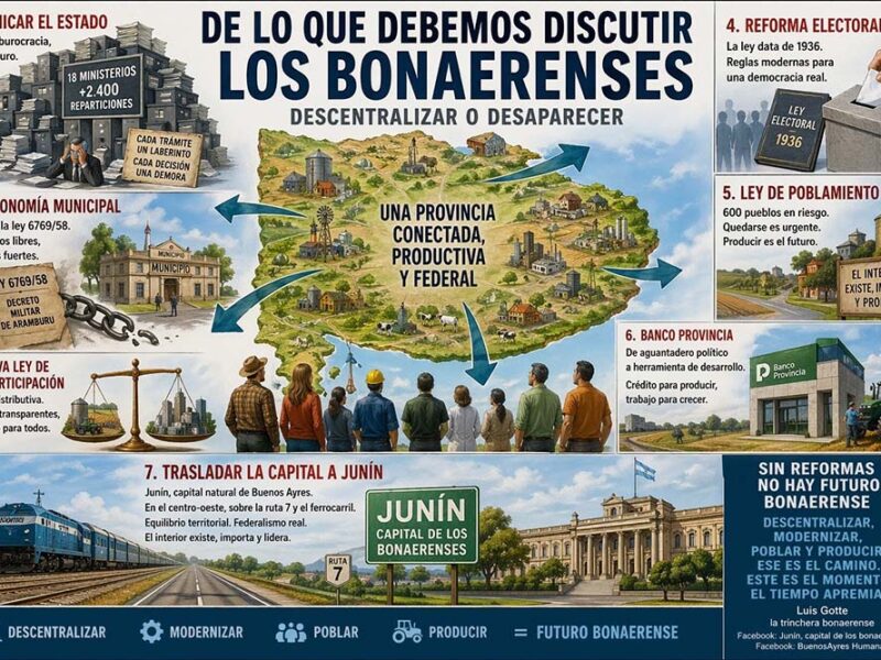 De lo que debemos discutir los bonaerenses