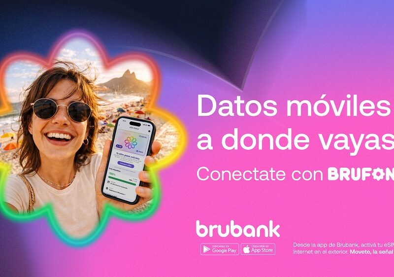 Brubank lanza BruFon, convirtiéndose en el primer banco argentinocon eSIM internacional integrada en su app