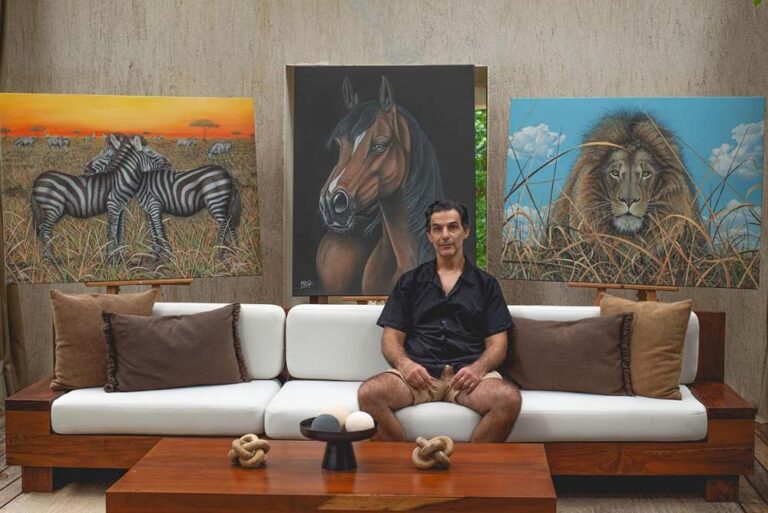 Mariano Quintana, arte hiperrealista para habitar