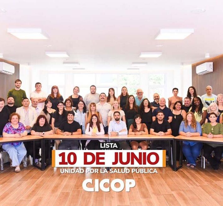 Elecciones en CICOP: Pablo Maciel fue reelecto como secretario general del sindicato de profesionales de la salud pública