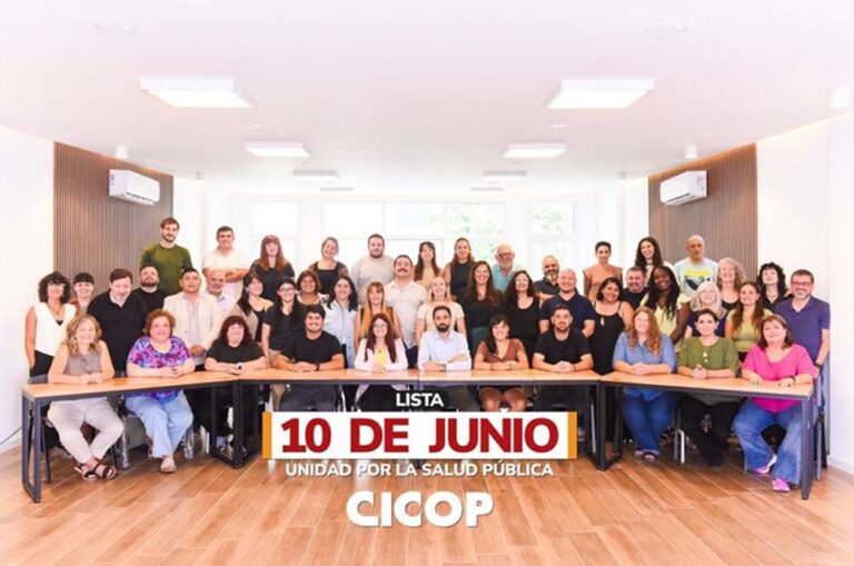 Elecciones en CICOP: Pablo Maciel fue reelecto como secretario general del sindicato de profesionales de la salud pública