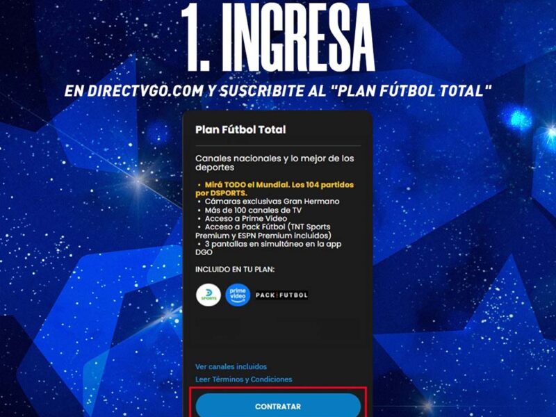 Todo el fútbol en un solo lugar: llega el nuevo “Plan Fútbol Total” de DIRECTV y DGO