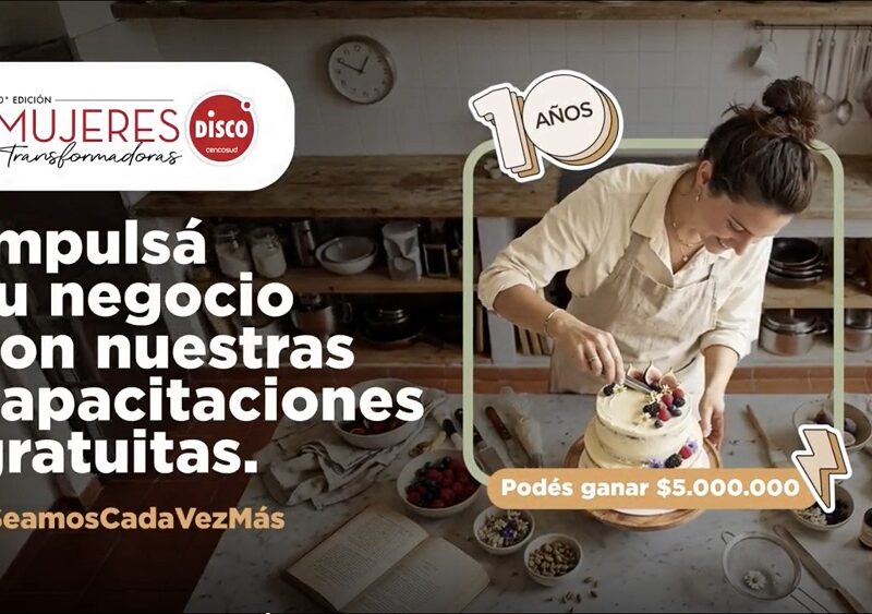 Supermercados Disco lanza los 10 años de Mujeres Transformadoras con una edición enfocada en herramientas digitales