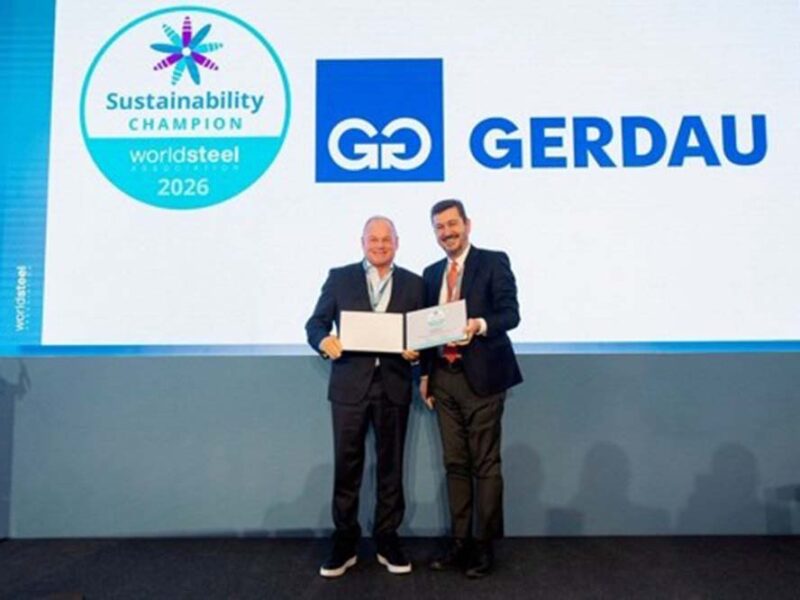 Gerdau es reconocida por primera vez en el principal premio de sustentabilidad de la industria del acero