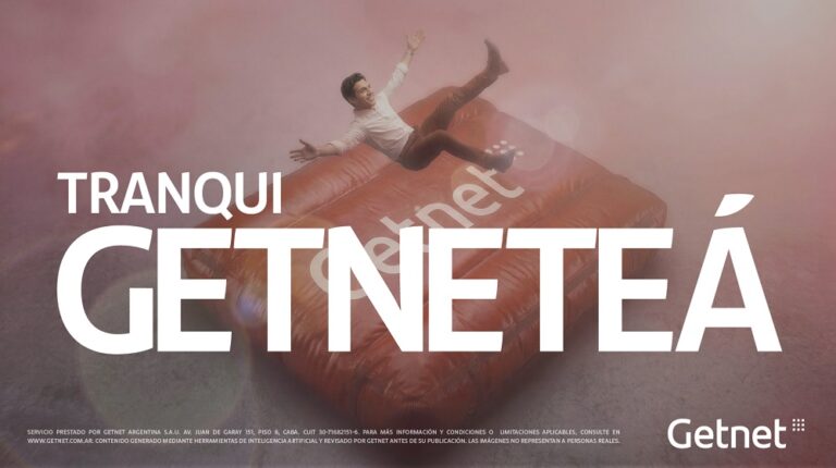 Getnet lanza “Tranqui, getneteá”, su primera campaña creada íntegramente con IA