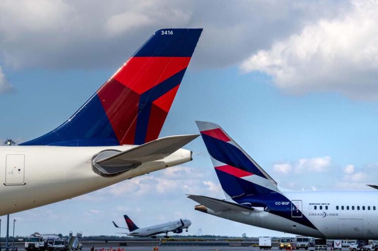Delta Air Lines y LATAM Airlines Brasil anuncian acuerdo de largo plazo para mantenimiento aeronáutico