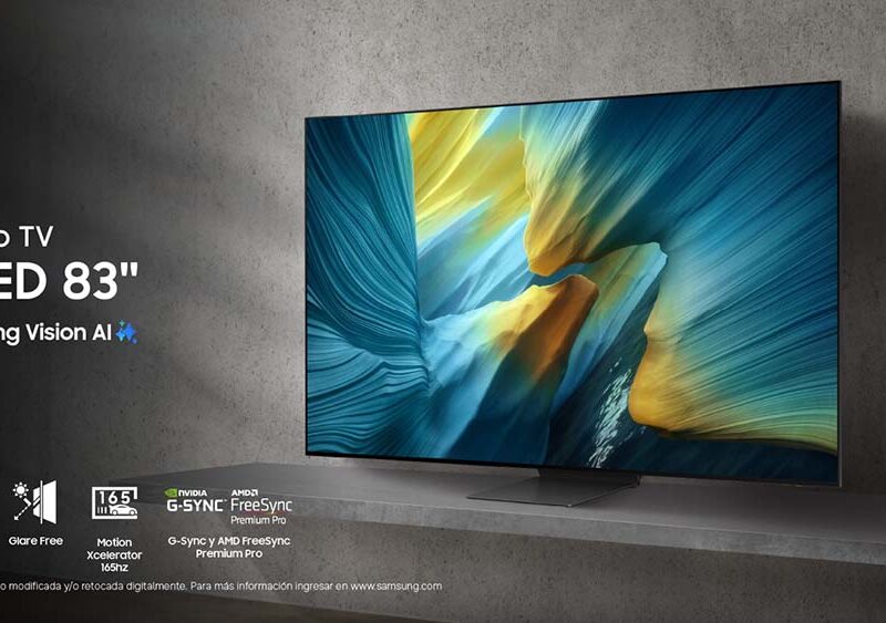 Samsung amplía su línea premium con el lanzamiento del OLED de 83” en Argentina