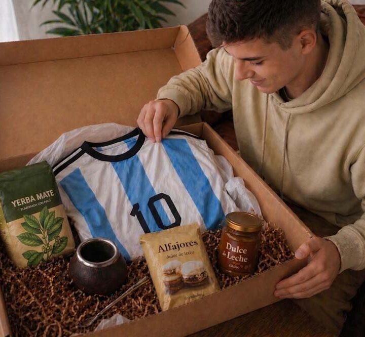 ¿Qué envían los argentinos a familiares y amigos que viven en el exterior?