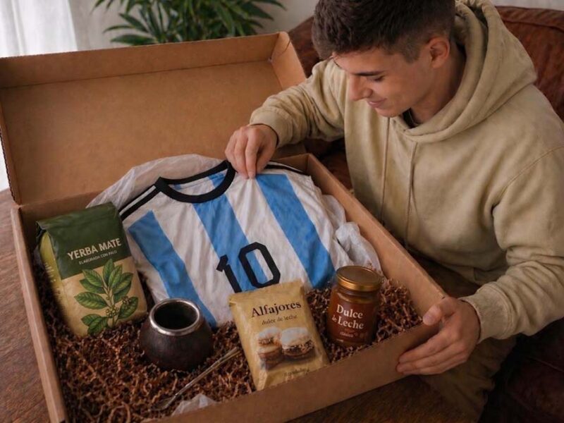 ¿Qué envían los argentinos a familiares y amigos que viven en el exterior?