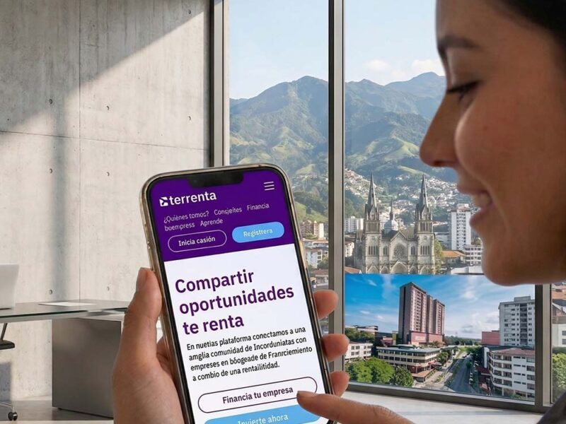 Terrenta lleva el crowdfunding inmobiliario y de la construcción a Colombia 5.0 para ampliar el acceso a la inversión en el país