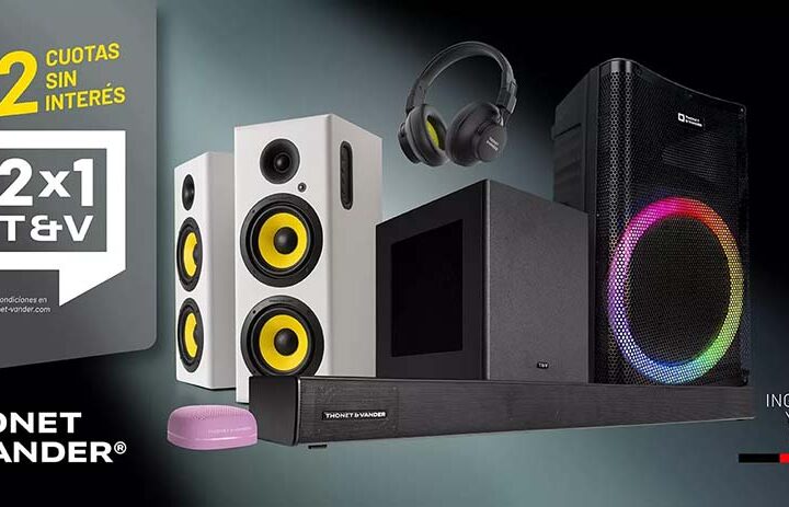 2×1 y 12 cuotas sin interés: cómo acceder a tecnología en audio sin pagar de más