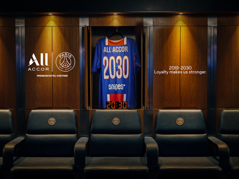 Accor y Paris Saint-Germain se enorgullecen de anunciar la renovación de la alianza entre ALL Accor y el club parisino hasta 2030