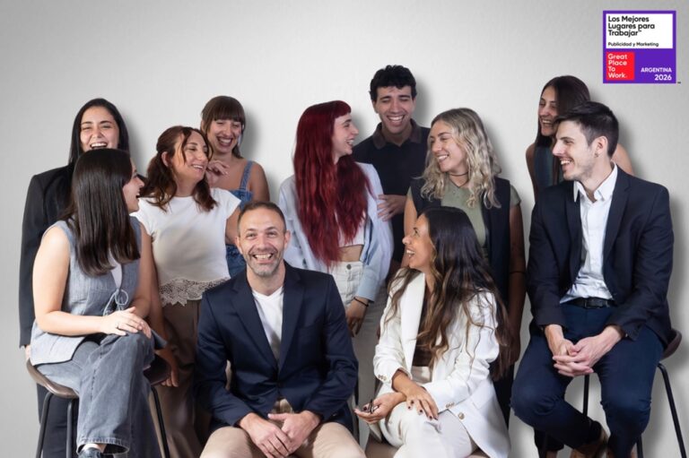 Agencia PAMPA, rankeada en el puesto 7 del Ranking de Los Mejores Lugares para Trabajar™ Publicidad y Marketing 2026 de Great Place To Work®